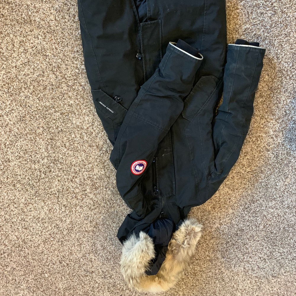 Child Black Canada Goose Coat